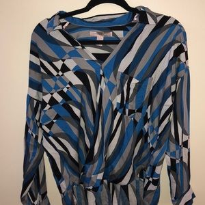 Forever 21 Contemporary Flowy long sleeve top